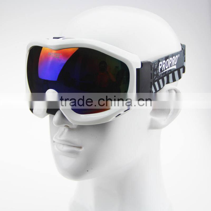 OEM and Wholesale - Professional TPU material ski goggle,best selling UV protected snow goggles