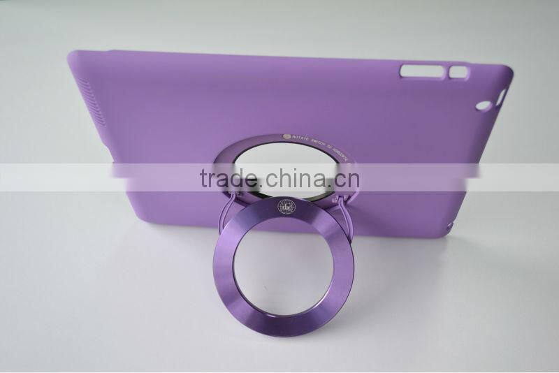 Top grade PC Case with Aluminum Stander for IPAD2/3/4