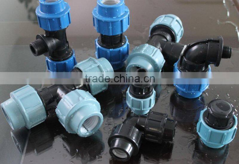 2014 Factory high quality PP coupling fittings Pipe Fittings mdpe pipe fittings