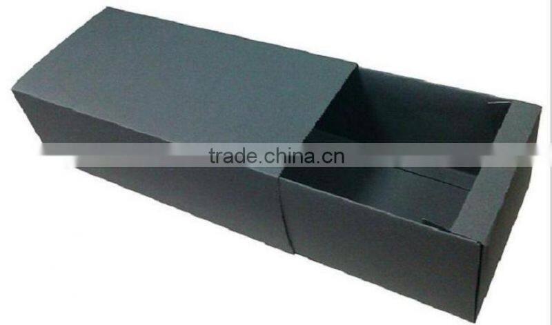 black paper box drawer box