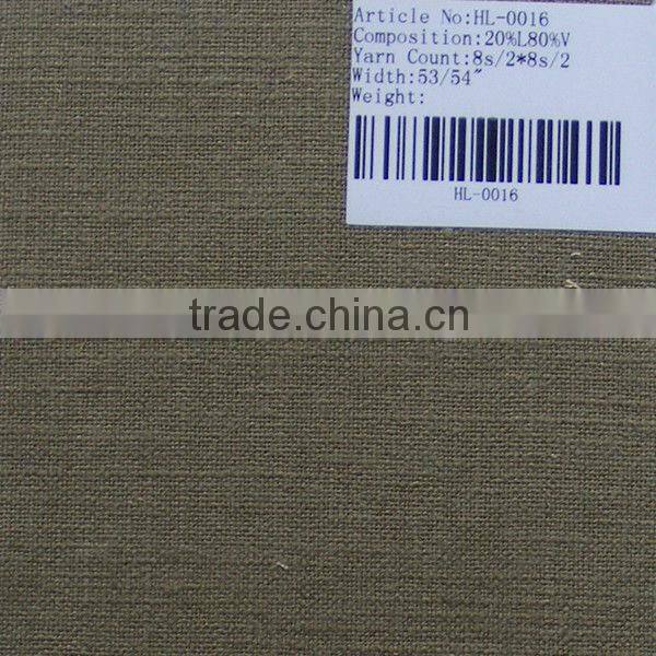 dobby rayon/linen sofa fabric