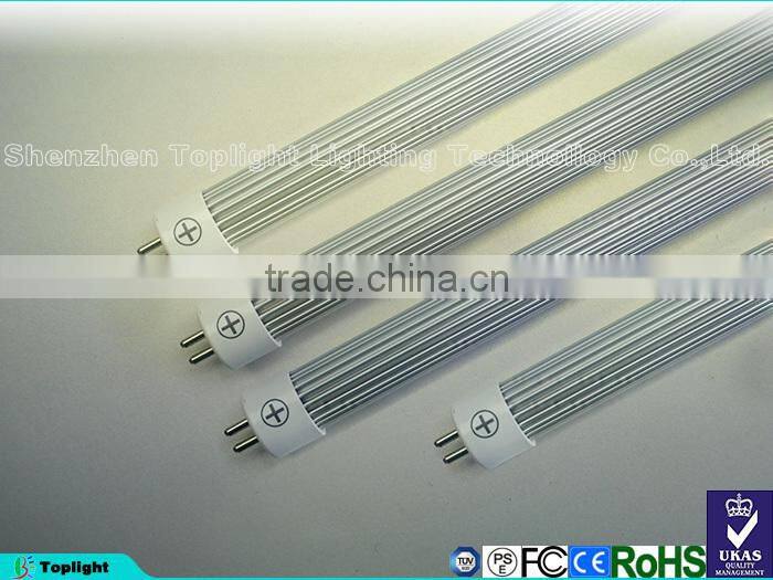 Frosted PC cover 4foot 1163mm T5 Skinny LED Lamp G5 20W Dia16mm