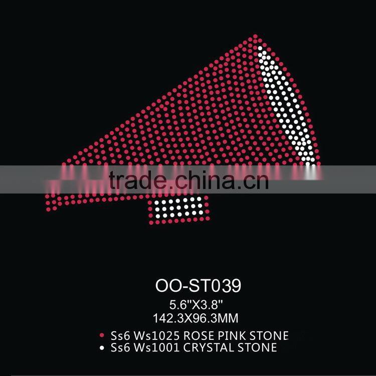 Rose Pink Cheerleader Design Bicycle Stickers