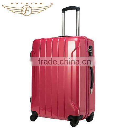 Hard Shell Fashion Travel Polycarbonate Polo Luggage Trolley Bags