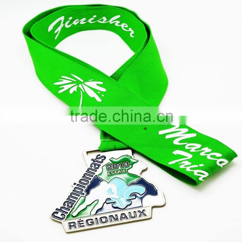 Manufactory produce hard enamel medals for championnats