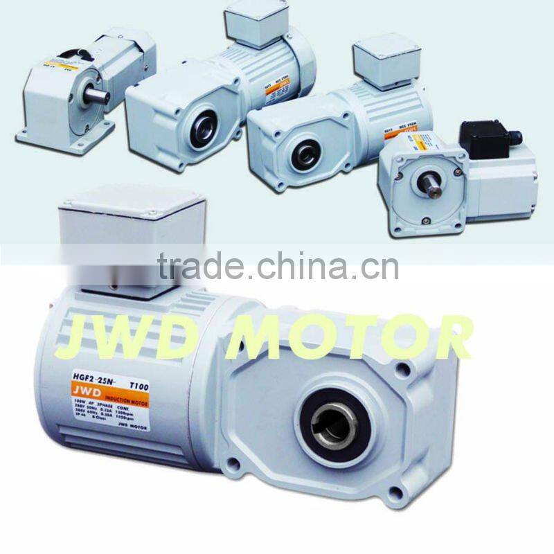 Nessie like right angled ac gear motor hollow shaft