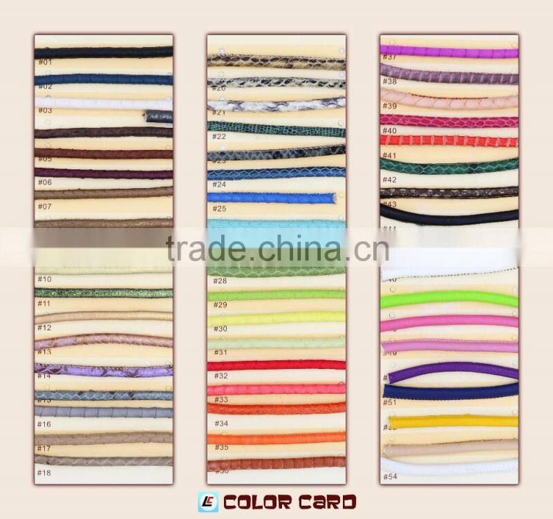 OEM charms womens braclet Real snakeskin leather