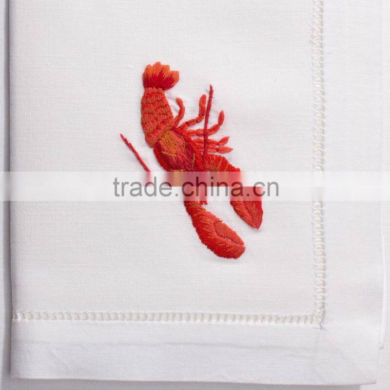 cotton embroidery napkin