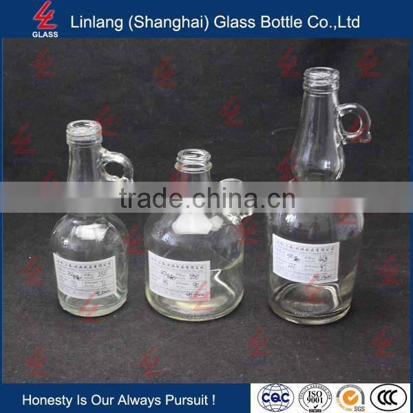 Screw Cap New Designed Flax Seed Oil Bottle