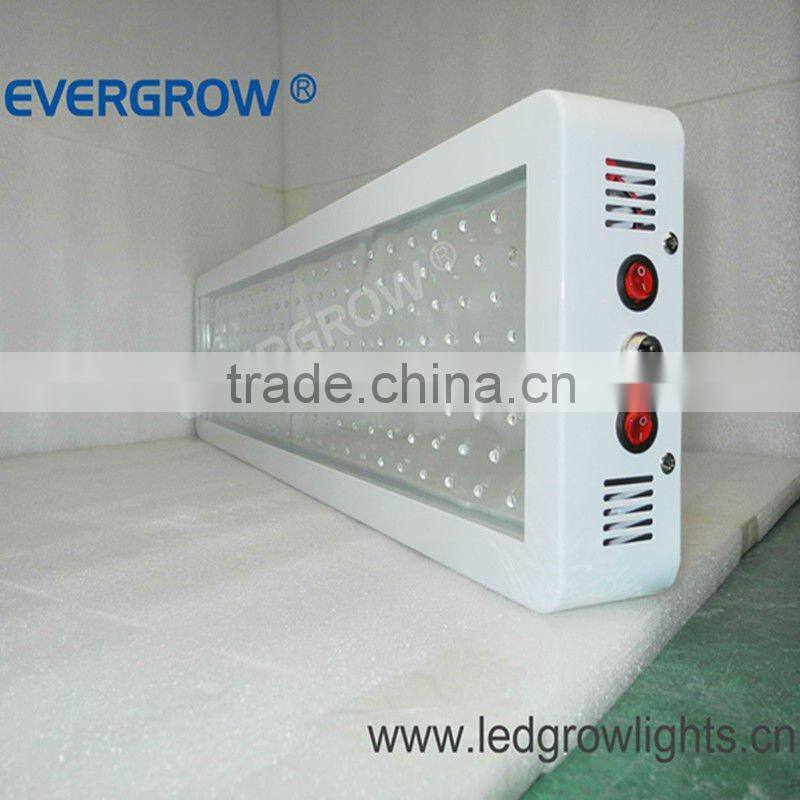 Hot!! EverGrow 400W latest linkable led plant grow light EG-200*3W-LG3-SXB
