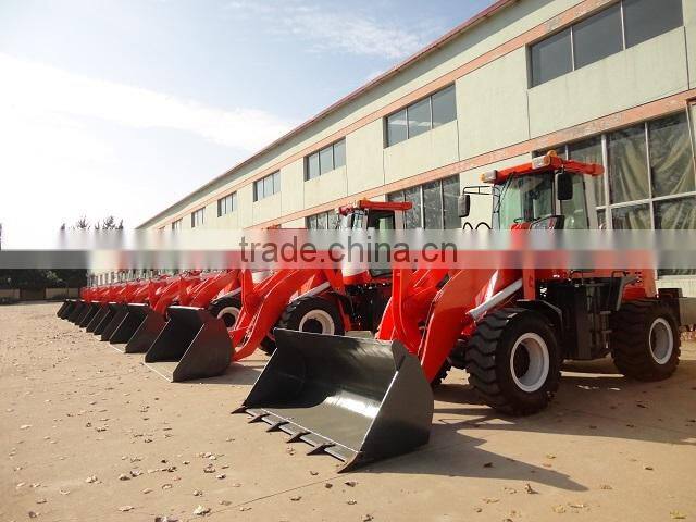 Hot sale ZL20 wheel loader &forklift in North America