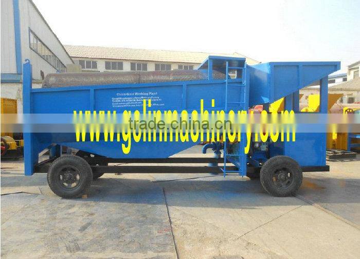 Gold mining machine gold washing trommel