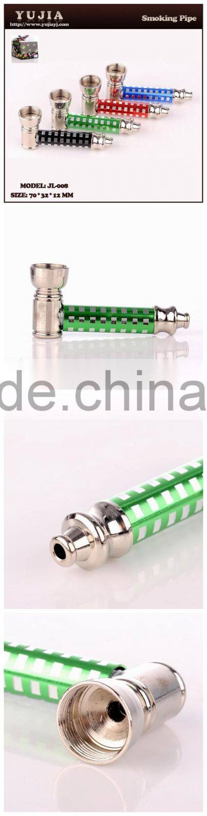 Guangzhou YuJia wholesale metal smoking pipes small smoking pipes JL-008