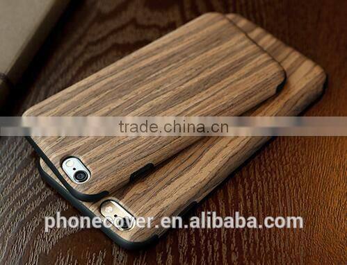 Original Rock Element Series Wood TPU Ultra Thin shockproof phone Case For iPhone6 6S 4.7 inch