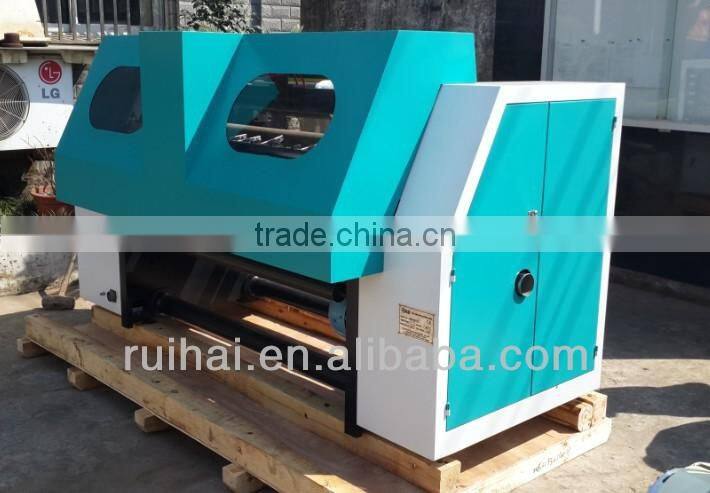 WZFQ-C Model high speed film slitting rewinding machine (film slitter with perforator)