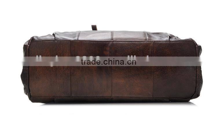 China Customized brown travel bag vintage Waterproof PU Travel Bag