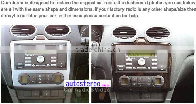 Android 4.0 car Autoradio for FordFocus II C-Max S-Max TransitFiesta car GPS Sat Nav car DVD Player