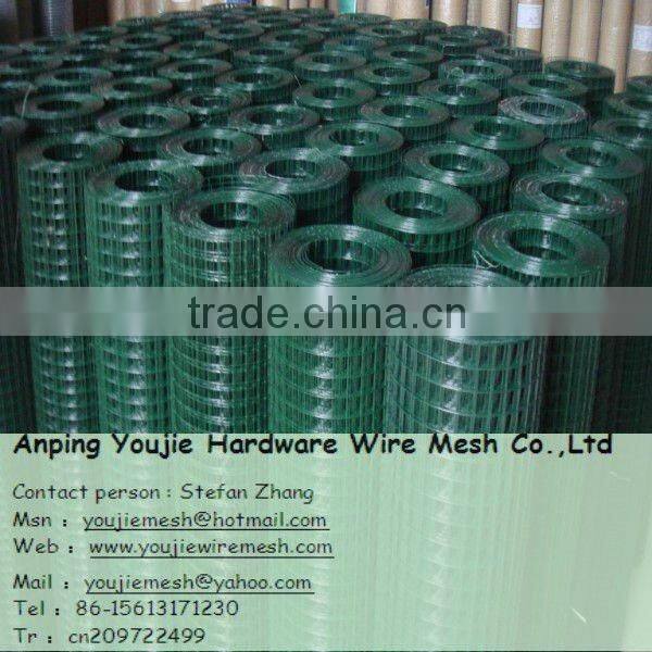 hot / electro galvanized & PVC PE coated welded wire mesh