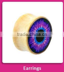 Wholesale 2016 latest fashion stainless steel zircon lip piercing jewelry rings