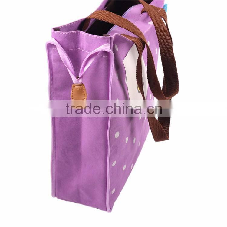 Wholesale foldable shopping bag beach tote bags