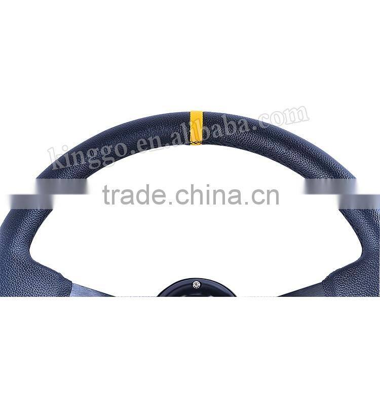 Universal PVC RACING CAR STEERING WHEEL 350mm