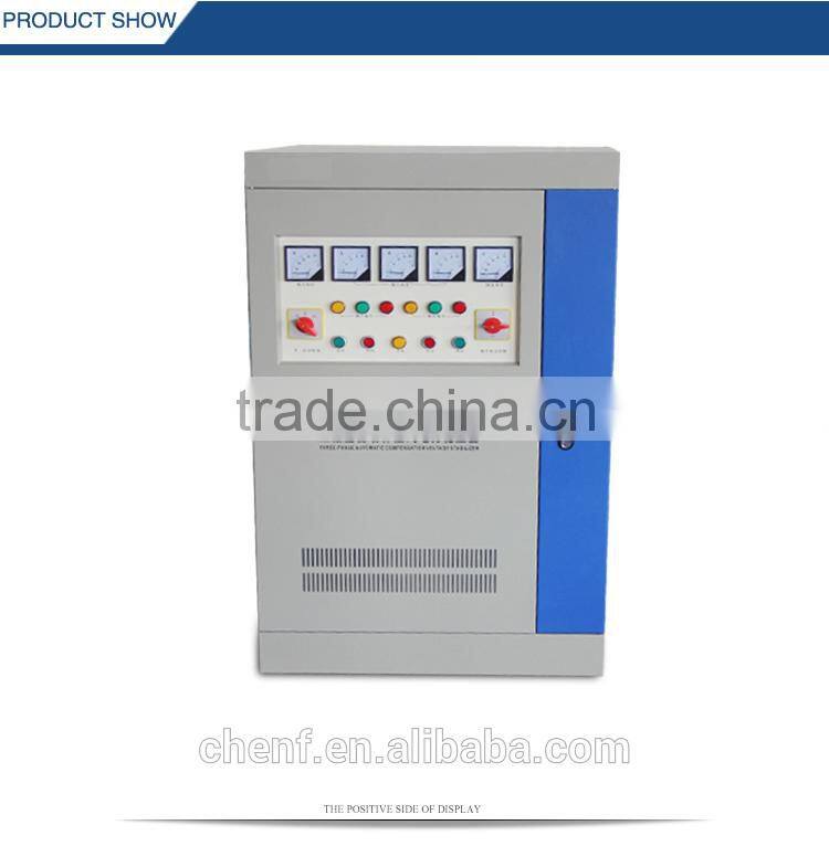 Automatic 60kw industrial voltage stabilizer 3 phase digital voltage regulator