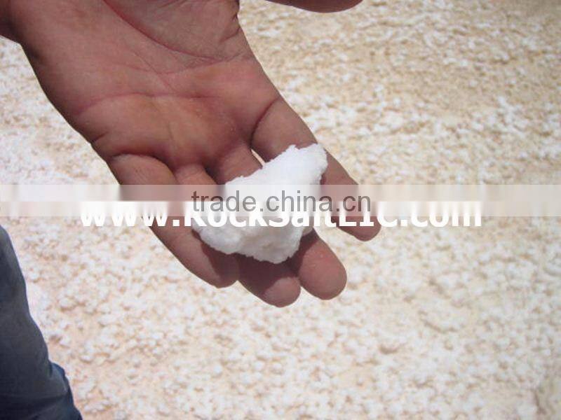 Deicing Salt (Siwa Salt 98-99% NACL) for melting snow (white color - low moisture -no impurities - loose shipments)