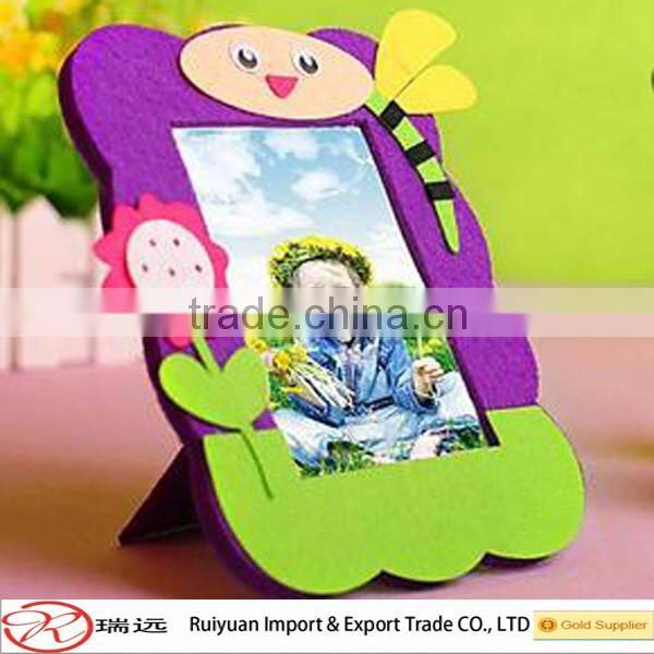 2016 hot sale handmate felt love photo picture frame made in china