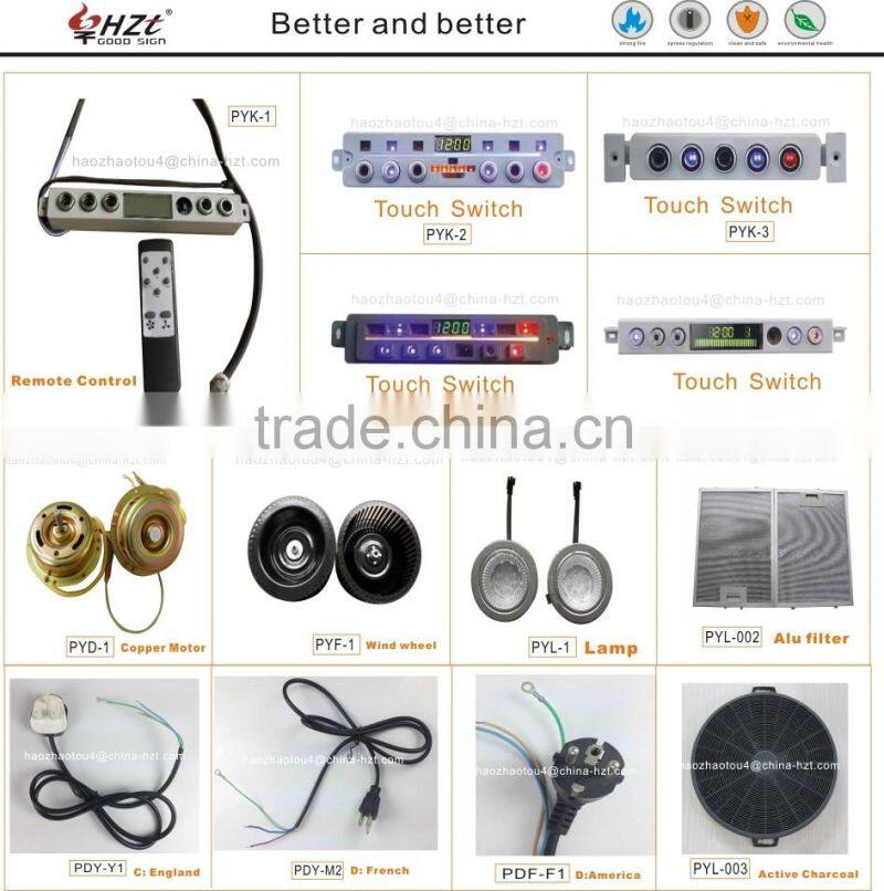 600 mm used kitchen ventilation hoods decorative