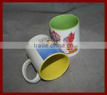 JT-7102 Stoneware Straight Sublimation Coated Mug for Heat Transfer Printing