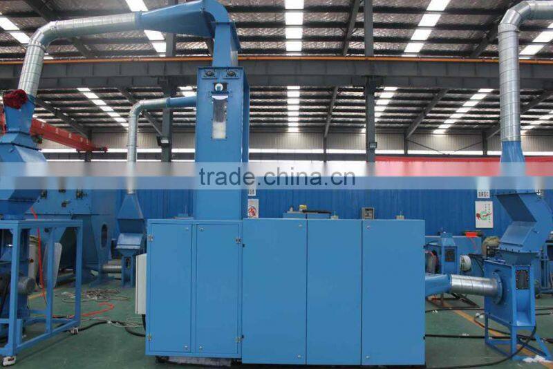 Ball fiber filling machine / Down-like polyester fiber ball shipping bag filling machine / Fiber ball machine QL006B