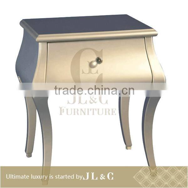 AB05-03 Wooden Bedside Table with Solid Wood Piano Painting from JL&C Luxury Classic Home Furniture (China Supplier)
