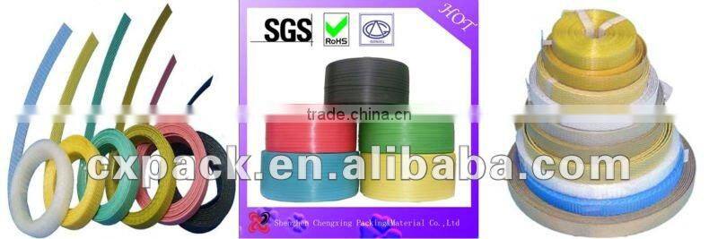 Yellow Machine Packing PP Plastic Binding Strips