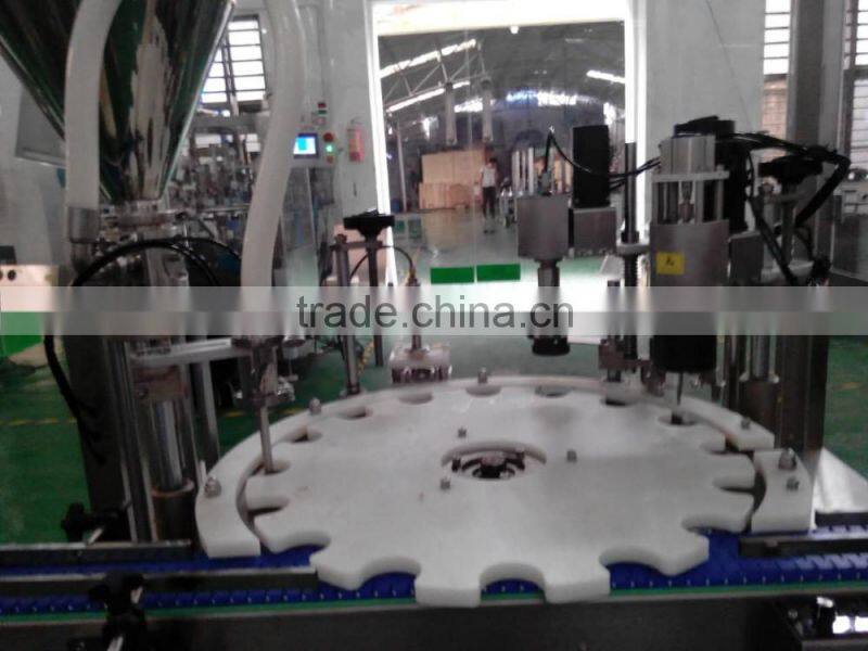 ZHG-50 New Technical Lotion Filling Capping and Labeling Machine