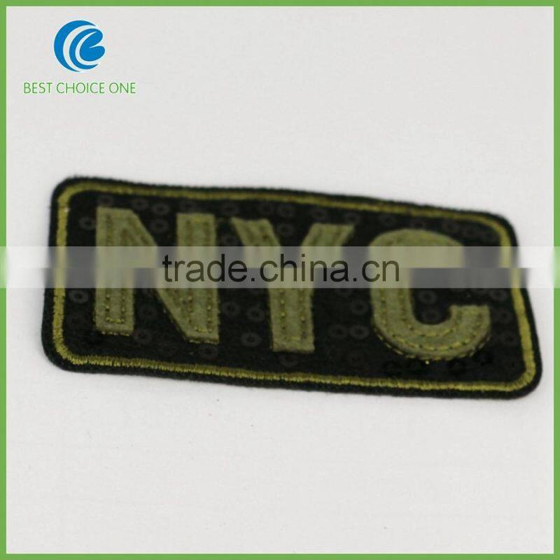 2016 Newest Fashion Garment Embroidery Sequin Emblem For Clothing