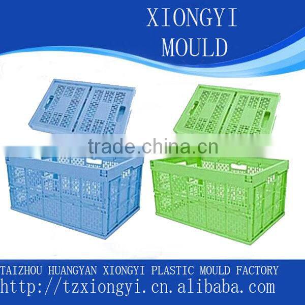 custom EU standard injection plastic recycle container mould manufacturer