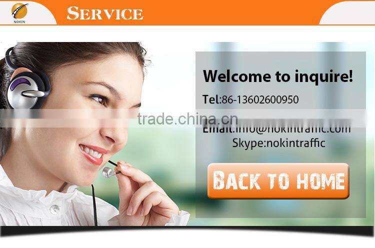 High quality visual distance 800M flashing light warning triangle