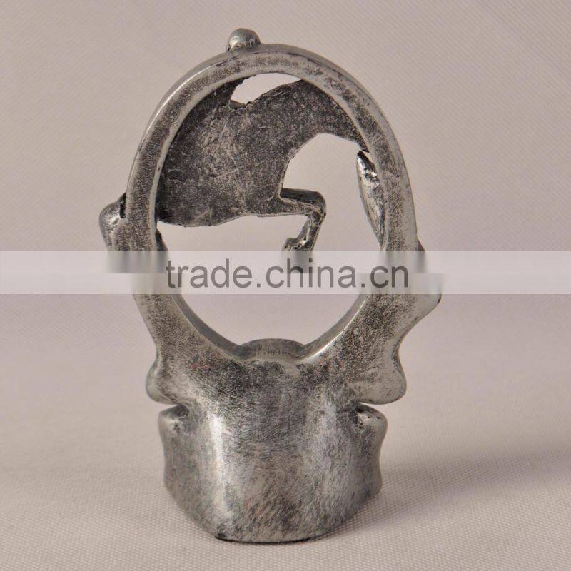 Horse racing souvenir trophy cup