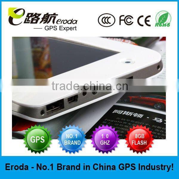 7 Inch Tablet PC Built-in Gps Navigation Android 4.0 NAND Flash 8GB