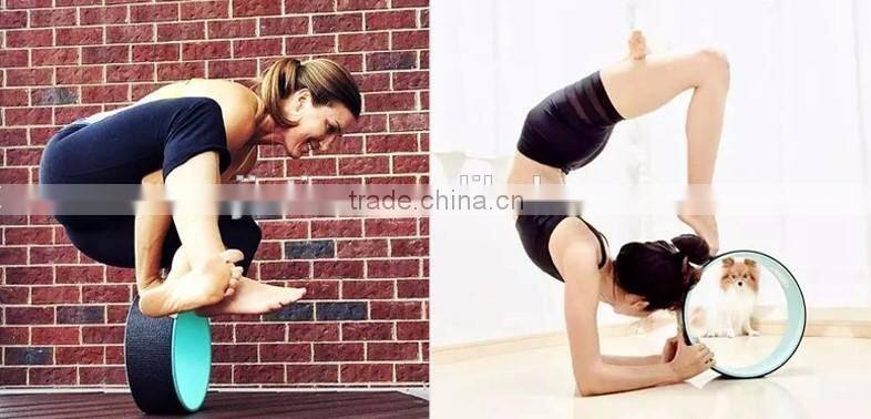 High Quantity Colorful dia33mm Fitness Yoga Wheel