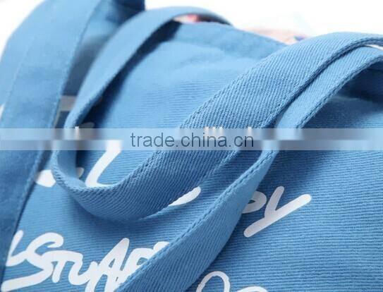 Large capacity cotton canvas Mummy Bag,Tote bag,beach bag