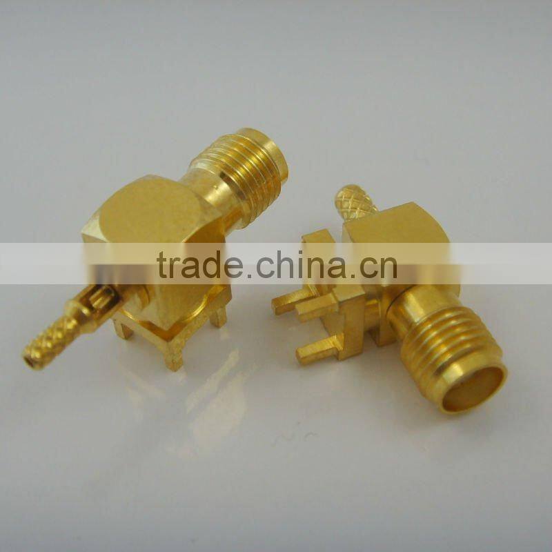 square chassis panel mounting SMA connector jack SMA-29