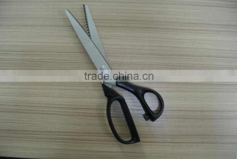 10" Stainless steel Pinking scissors/sewing scissor HA023