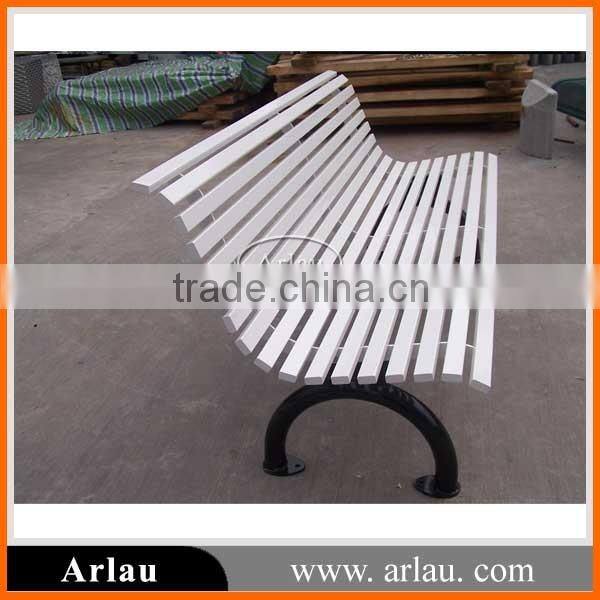 Public round metal flower planter box metal flower pot