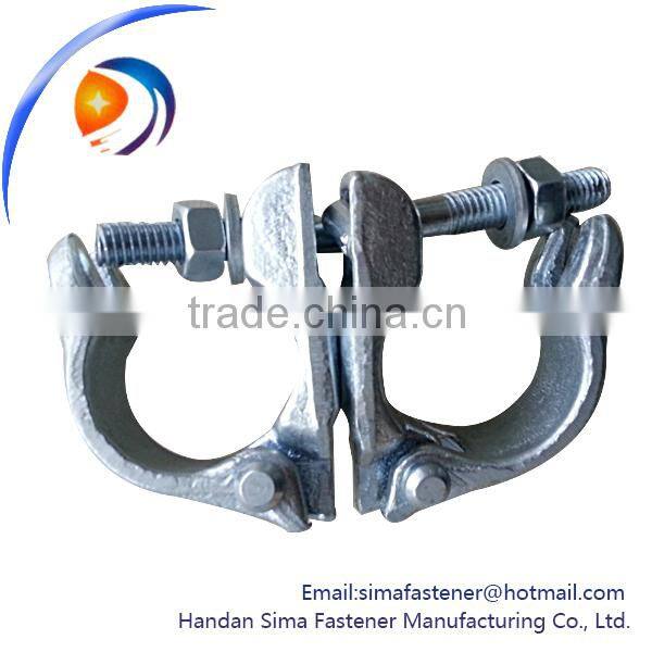 Custom Scaffolding steel wall mount pipe clamp