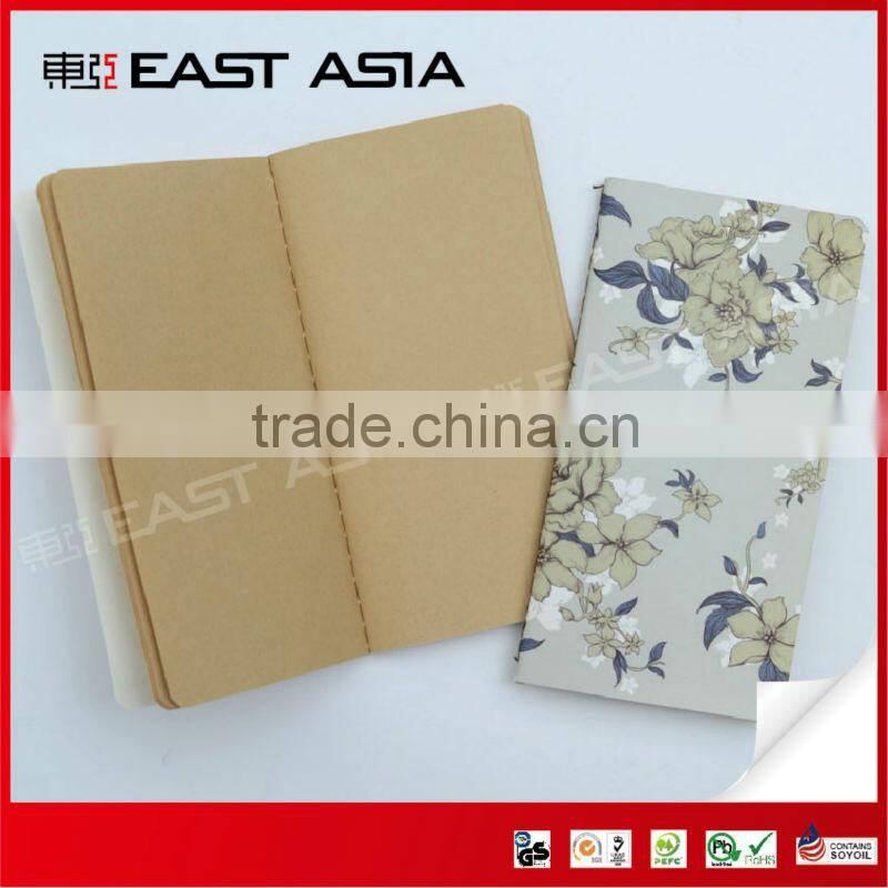 professional flowery cover notepad printing service
