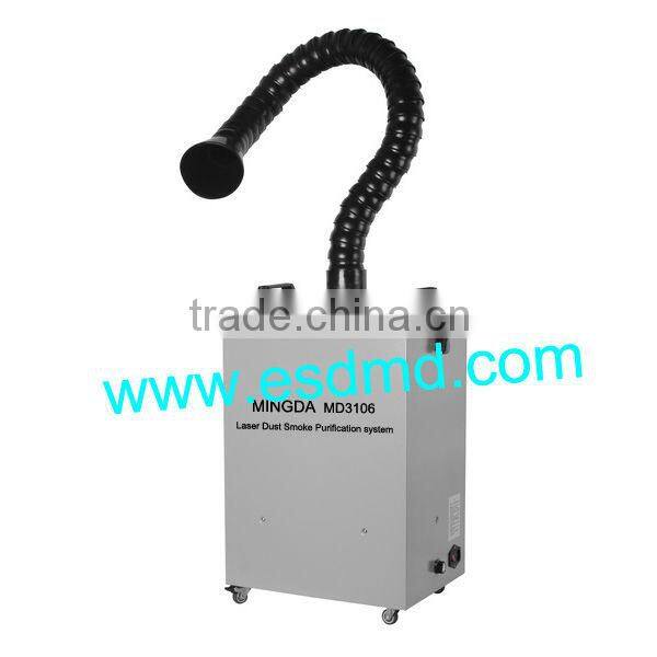 Smoke absorber/soldering smoke exteracting cover/air purification system