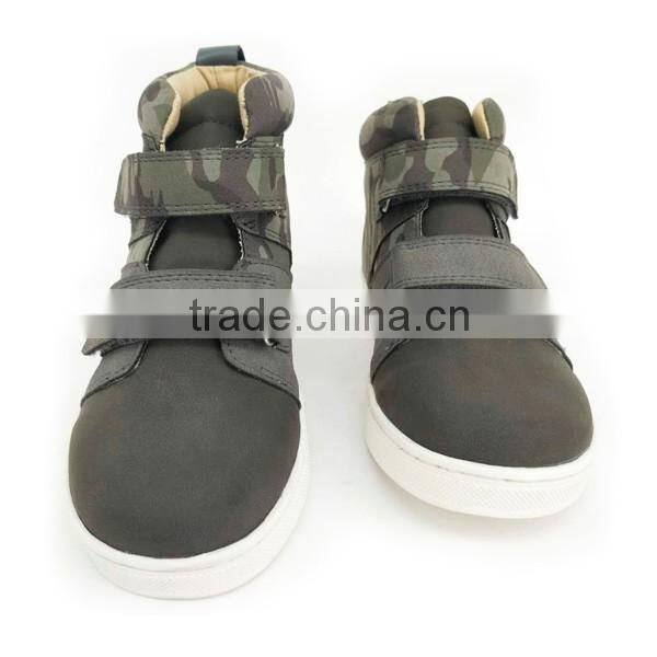 High Quality Custom Logo Fashion Lace-up Pink Leather Girls Sneakers