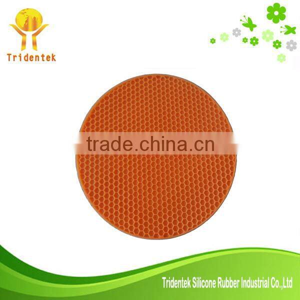 Promotional Round Heat Resistant Silicone Trivet