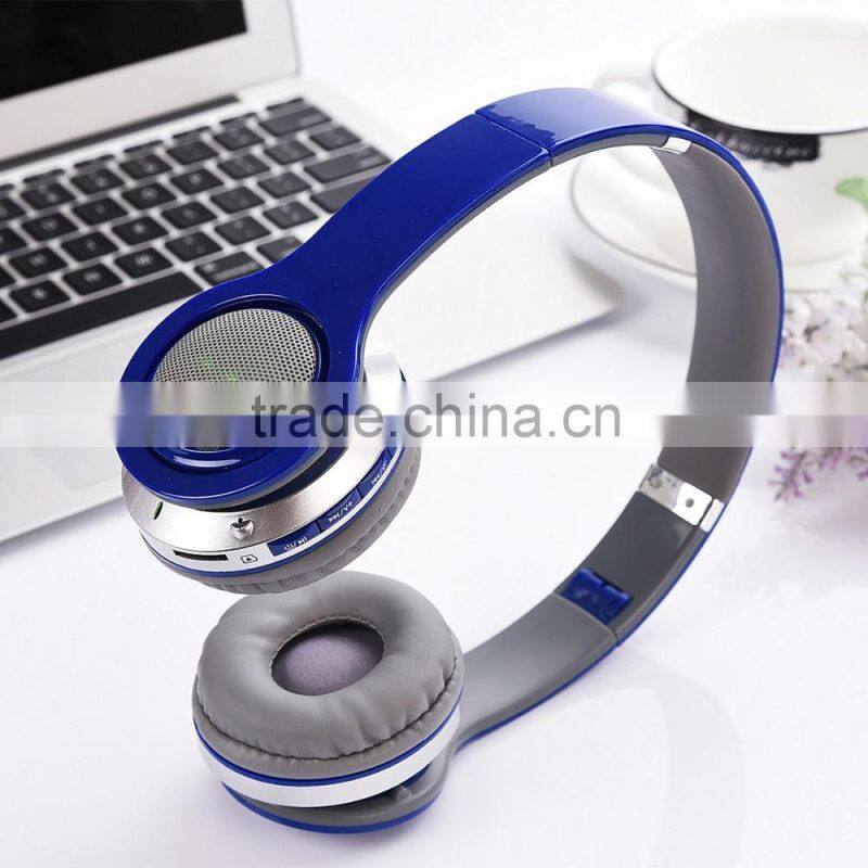 Folding Wireless Bluetooth Headsets LED lights Headphones